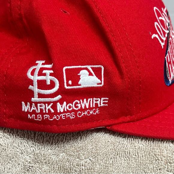 Home Run Record 62 Mark McGwire St Louis Cardinals Hat 1998 DEADSTOCK New Era - Picture 3 of 8